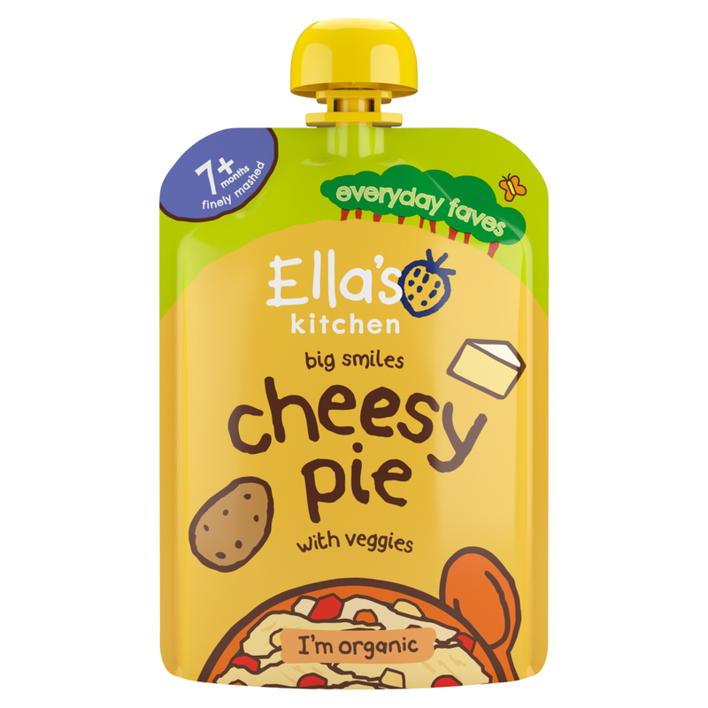 Ella's kitchen Cheesy Pie with Veggies 7+ Months 130g - Image 1