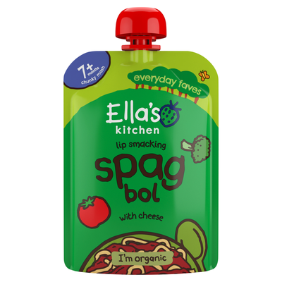 Ella's Kitchen Spag Bol with Cheese 7+ Months 130g - Thumbnail 2