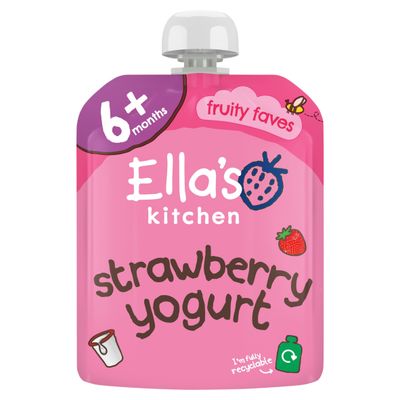 Ella's Kitchen StrawberryYoghurt 6+ Months 90g