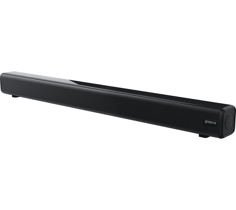 50W Compact Bluetooth Soundbar - Black - Image 1