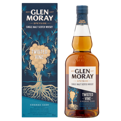 Glen Moray Twisted Vine Speyside Single Malt Scotch Whisky - Thumbnail 2