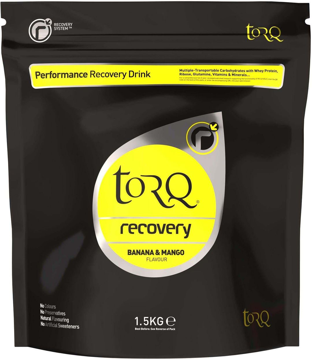 Torq Recovery Drink 1.5kg - Banana And Mango - Image 1