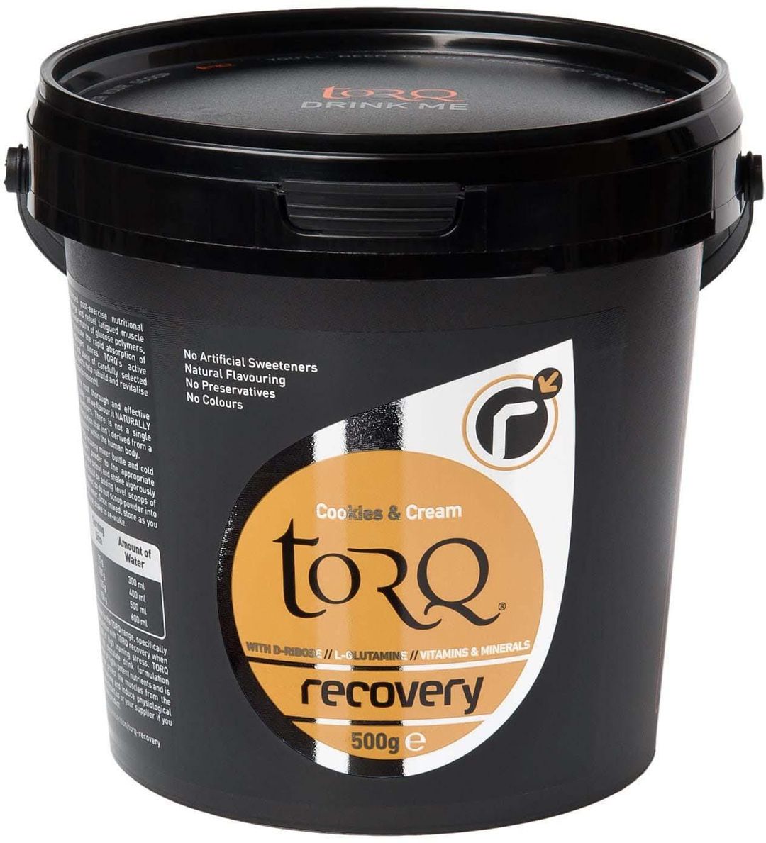 Torq Recovery Drink 500g - Cookies And Cream - Image 1