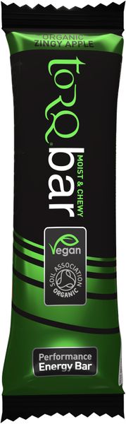 Torq Organic Energy Bar - Pack of 15 - Zingy Apple
