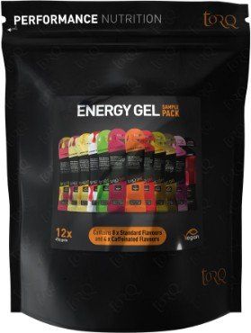 Torq Gel Taster Pack - 8 Regular/4 Natural Caffeine