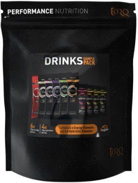 Torq Sample Pouch Pack 10 Energy & Hydration Drinks