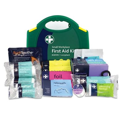 Timco MED330 Workplace First Aid Kit - British Standard Compliant Small Case 1 - Thumbnail 2