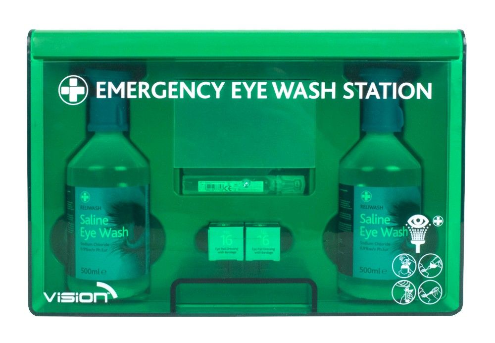 Reliance Medical Premier Emergency Eye Wash Station 919 - Image 1