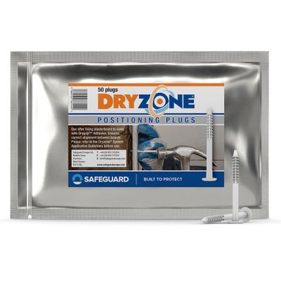Dryzone System Positioning Plugs White x 50 Pack - White