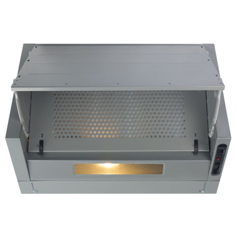 CDA EIN60FSI 60cm Integrated Cooker Hood - Grey - Image 1