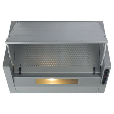 CDA EIN60FSI 60cm Integrated Cooker Hood - Grey
