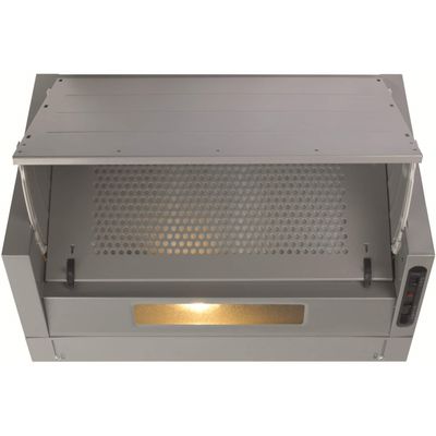 CDA EIN60SI 60cm Integrated Cooker Hood - Silver