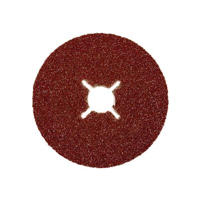 Abracs Fibre Sanding Disc Aluminium Oxide 115mm, 80 Grit - ABABFD115080A - Box of 25 - Grey