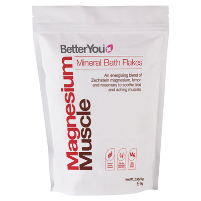 BetterYou Magnesium Muscle Bath Flakes 1kg - Thumbnail 2