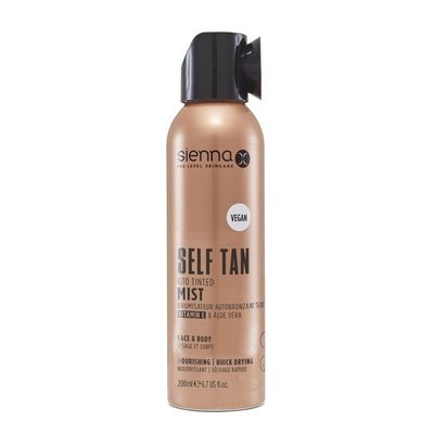 Sienna X Dark Q10 Tinted Mist in Tan | Size: 200ml