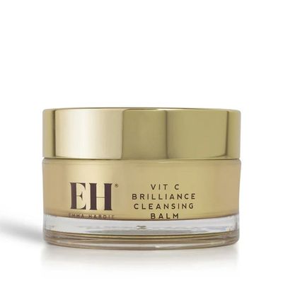 Emma Hardie Vit C Brilliance Cleansing Balm with Dual Action Cleansing Cloth 50g in White