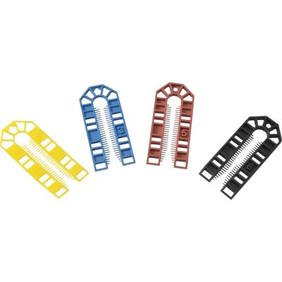 Broadfix U-STA-C60-UK Standard U-Shim Mixed Clam (Pack 60)
