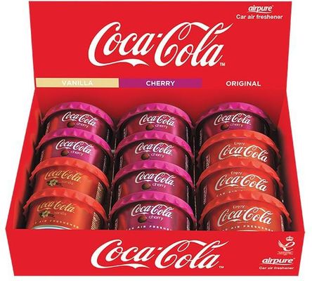 Airpure Coca Cola Iconic Cap Car Air Freshener - Thumbnail 2