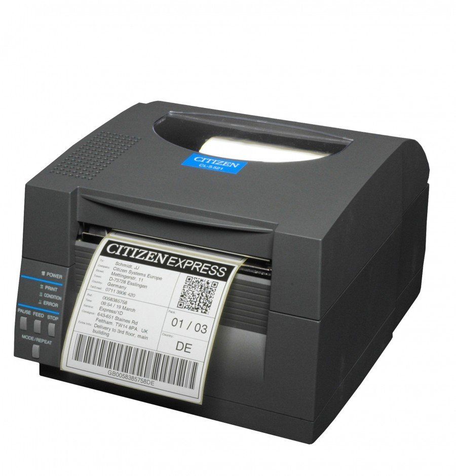 Citizen CL-S521II label printer Direct thermal 203 x 203 DPI 150 mm/sec Wired - Image 1
