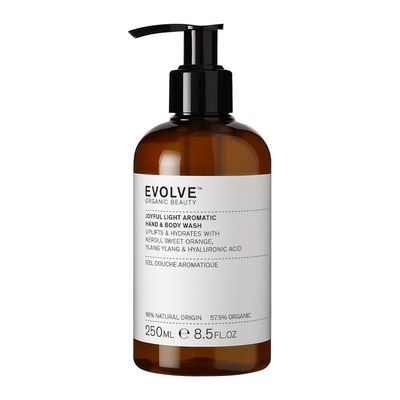 Evolve beauty Joyful Light Aromatic Wash in Brown | Size: 250ml