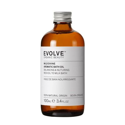 Evolve beauty Wild Divine Bath Oil in Clear | Size: 100ml