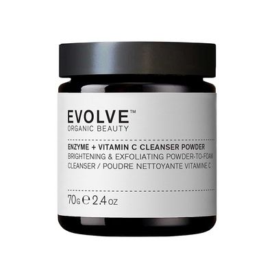 Evolve Organic Beauty Enzyme + Vitamin C Cleanser Powder 70g