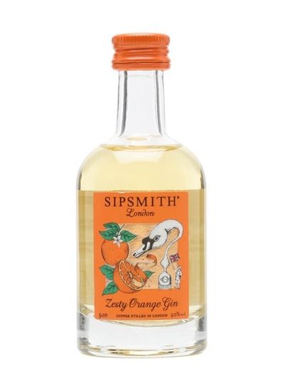 Sipsmith Zesty Orange Gin Miniature, 5 cl