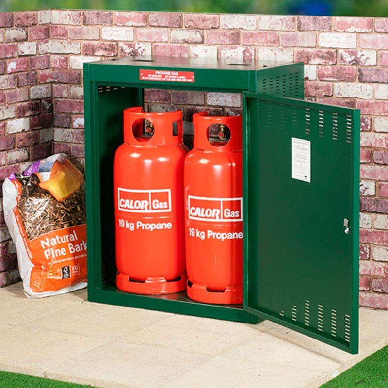 Asgard 2 Metal Gas Bottle Storage (19kg) - Image 1