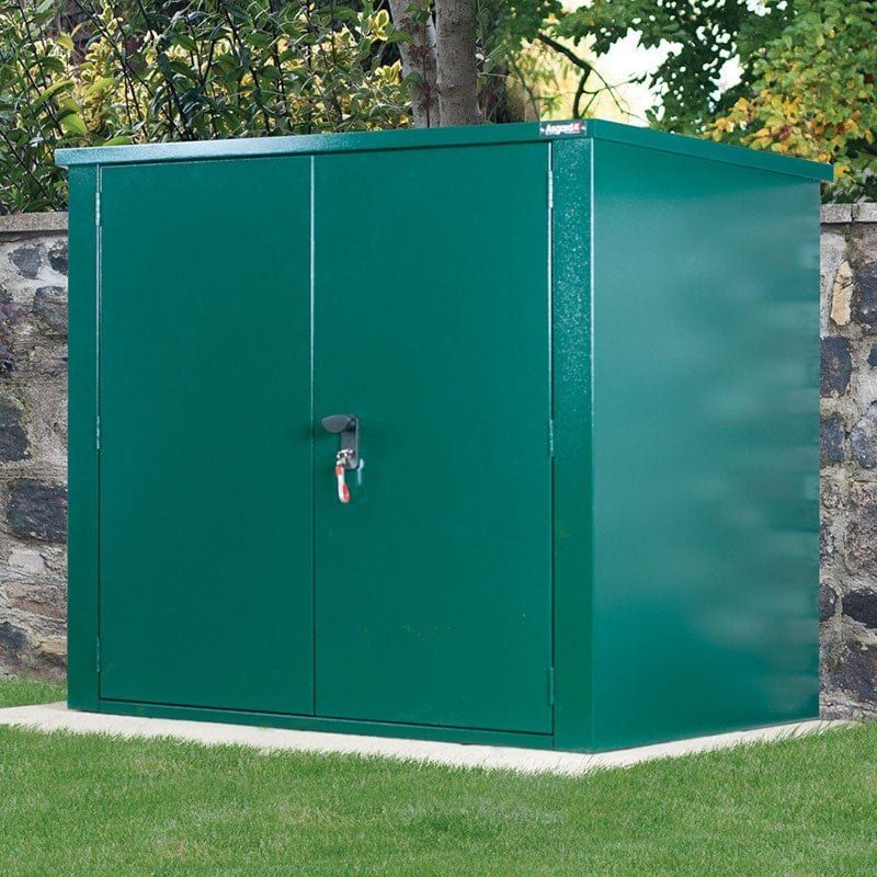 5' x 3' Asgard Securestore Metal Shed (1.5m x 0.95m) - Image 1