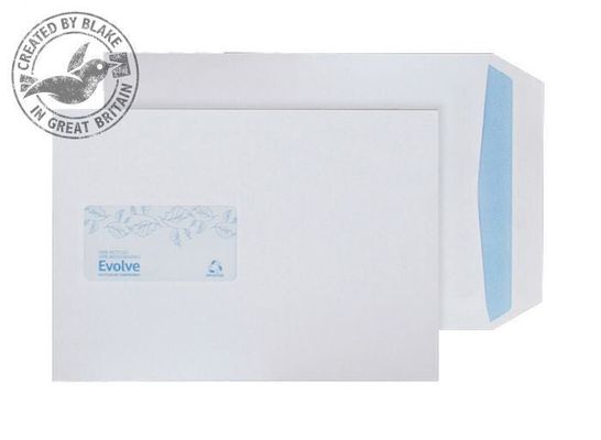 Blake Pocket Self Seal Window White C5 229×162mm 100gsm (Pack 500)