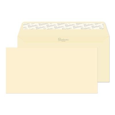 Blake Premium Business Wallet Peel and Seal Cream Wove DL 110x220mm 120gsm (Pack 500)