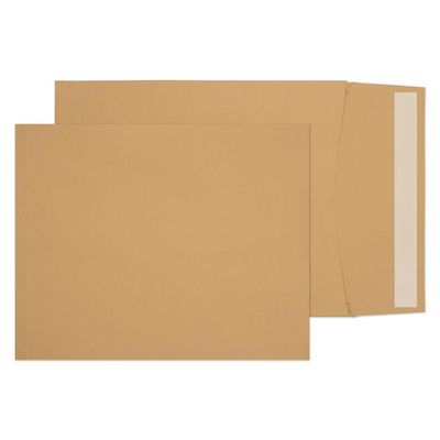 Blake Purely Packaging Gusset Pocket Peel and Seal Manilla 30525025mm 140gsm (Pack 125)