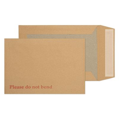 Blake Purely Packaging Board Back Pocket Peel and Seal Manilla C5+ 240165mm 120gsm (P125)
