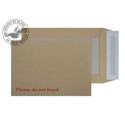 Blake Purely Packaging Board Back Pocket Peel and Seal Manilla C5+ 240165mm 120gsm (P125) - Thumbnail 2