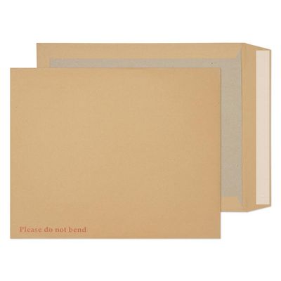 Blake Purely Packaging Manilla Peel and Seal Board Back 394x318mm (Pack 100)