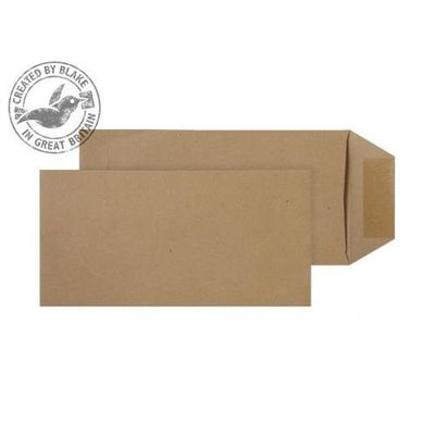 Blake Purely Everyday Manilla Gummed Pocket DL 220X110mm 80gsm (Pack 500)