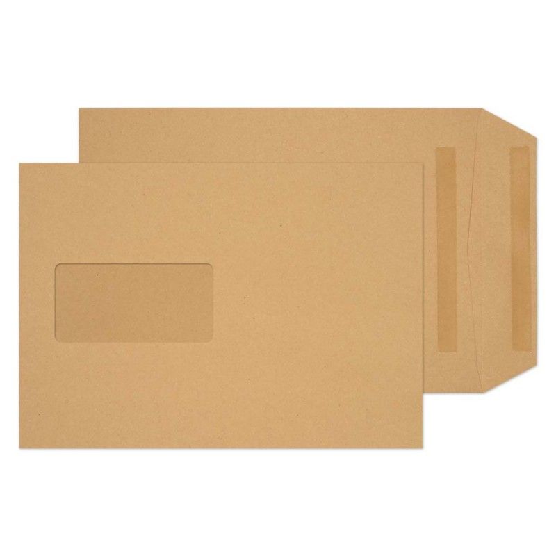 Blake Manilla Window Self Seal Pocket C5 229x162mm 90gsm (Pack 500) - Image 1