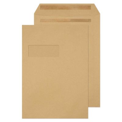 Blake Manilla Window Self Seal Pocket C4 324x229mm 115gsm (Pack 250)