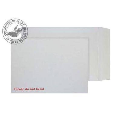Blake Purely Packaging PDNB Board Back Pocket Peel and Seal White C4 324229mm 120g Pk 125