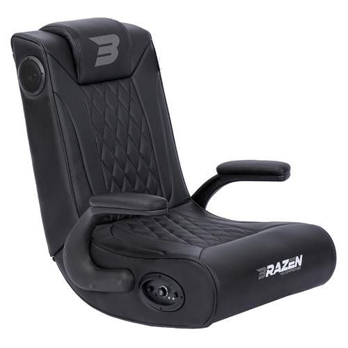 BraZen Emperor X 2.1 Elite Esports DAB Surround Sound Gaming Chair - Rocker - Black - Image 1