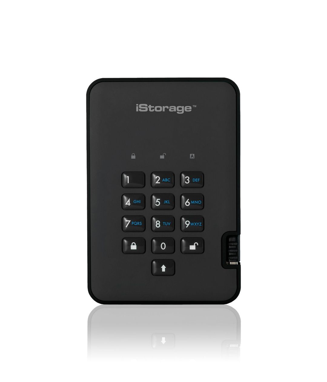 iStorage diskAshur² SSD 512GB Black | Secure Portable Solid State Driv - Image 1