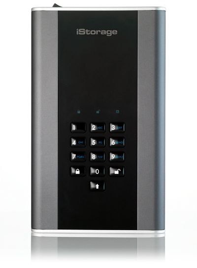 iStorage diskAshur DT² HDD 4TB | Secure Portable Desktop Drive |FIPS 140-2 Level 3 certified | AES-XTS 256-bit Hardware Encryption | Common Criteria EAL5+ (Hardware Certified) | PIN protected | OS & Platform Independent |GDPR, TAA Compliant|Brute force ha