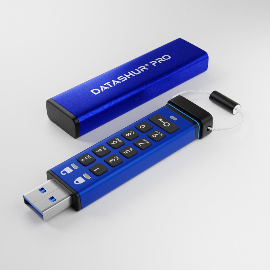 iStorage datAshur Pro USB3 256-bit 128GB - Image 1