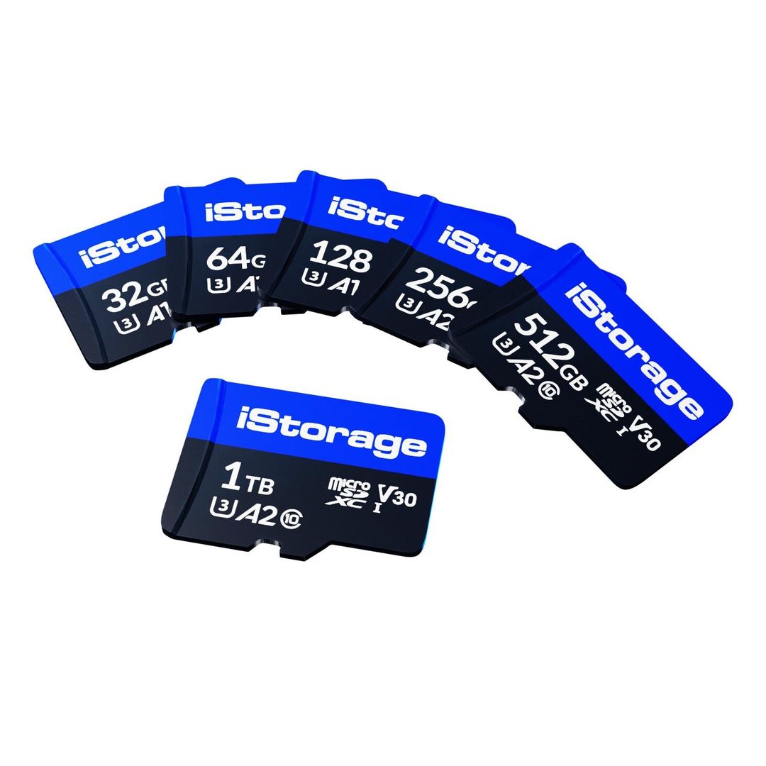 iStorage microSD card 256GB MicroSDXC UHS-III Class 10 - Image 1