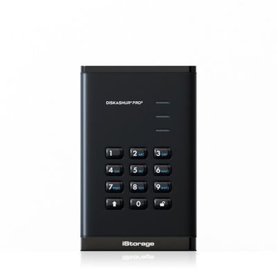 iStorage diskAshur PRO3 SSD 256-bit 2TB FIPS 140-3 Level 3