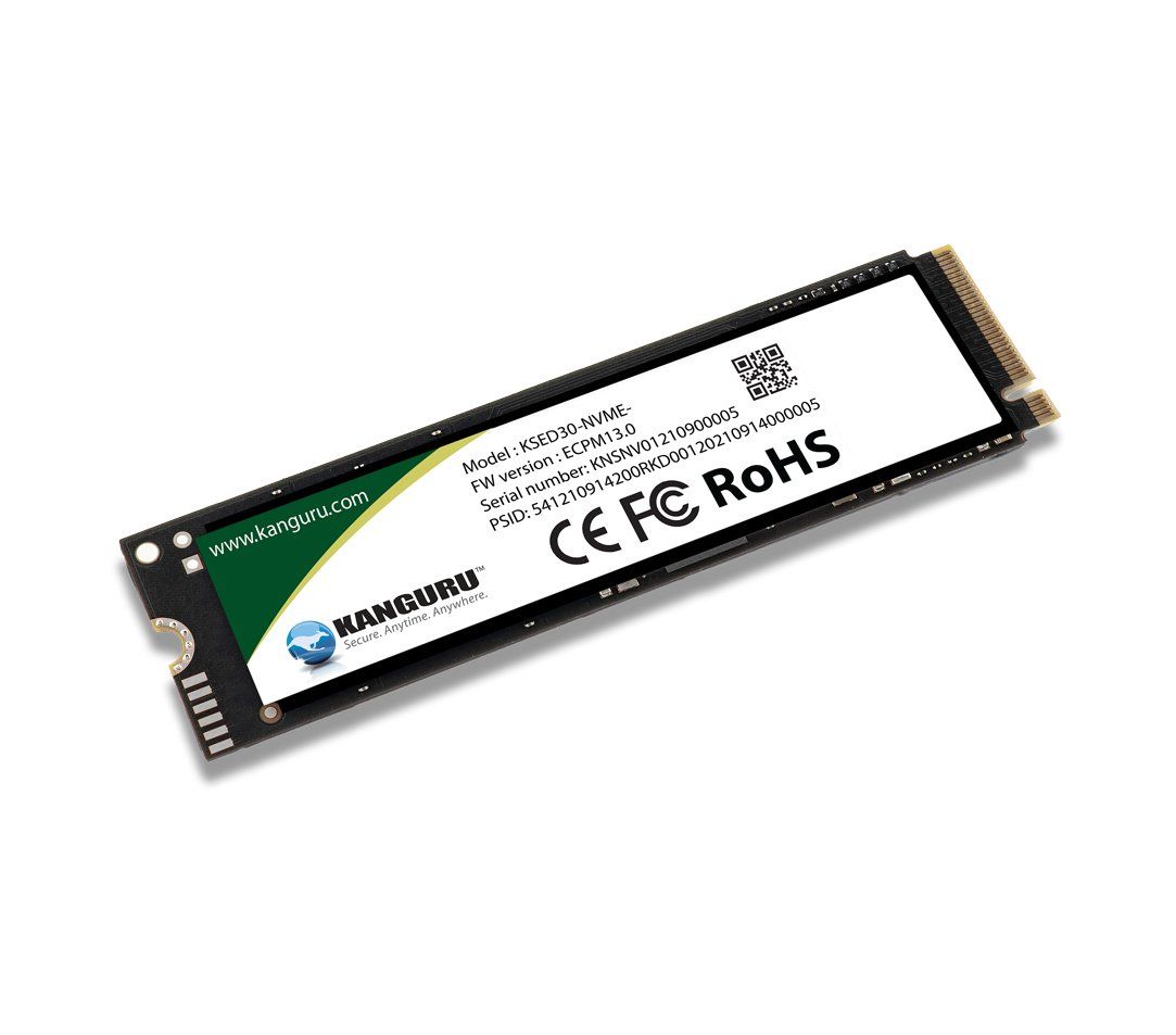 iStorage Kanguru Defender SED30™ M.2 NVMe 1TB Internal Self-Encrypting Solid State Drive| Internal NVMe PCIe M.2, 2280 NVMe Gen 4 x 4 | AES-XTS 256-bit Hardware Encryption |Ideal for Laptops, Tablets and Computers| TAA Compliant - Image 1
