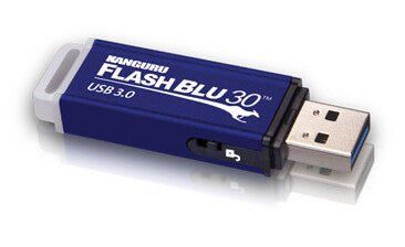 iStorage Kanguru FlashBlu30 SuperSpeed USB3.0 32GB |Secure Flash Drive
