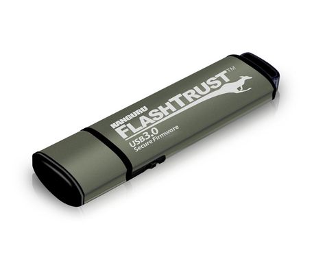 iStorage Kanguru FlashTrust™ USB 3.0 256 GB |Secure Flash Drive| Secure Firmware | Physical Write Protect Switch |Protects Against BadUSB | Compliance with NIST requirements for implementation