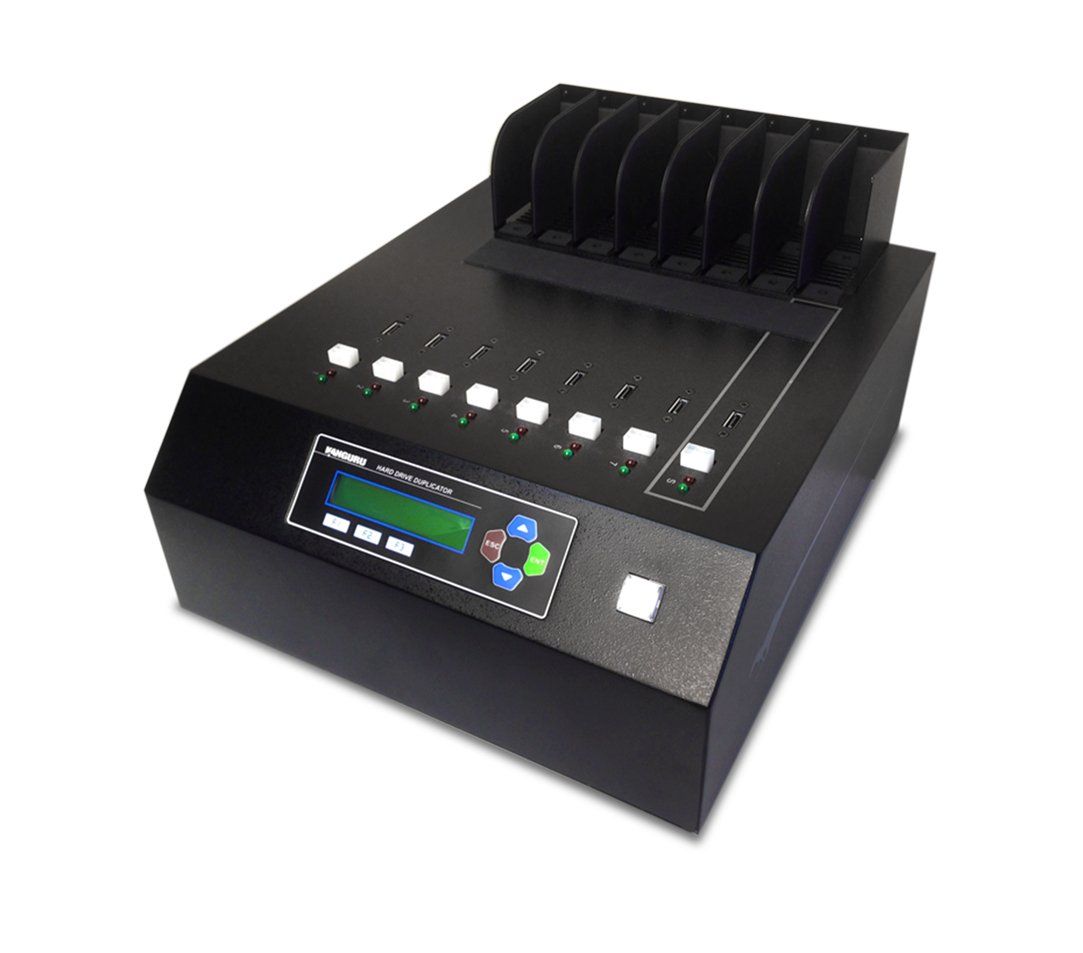 iStorage Kanguru KanguruClone 7HD-SATA Pro Hard Drive Duplicator| Duplicate up to 7 SATA Drives Simultaneously|Ultra-Fast Copy Speeds|Stand-Alone Operation |TAA Compliant | - Image 1