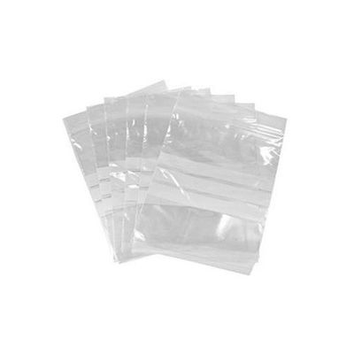 Valuex Grip Bags Write On 40Mu 88X114mm Clear (Pack 1000) - 590123
